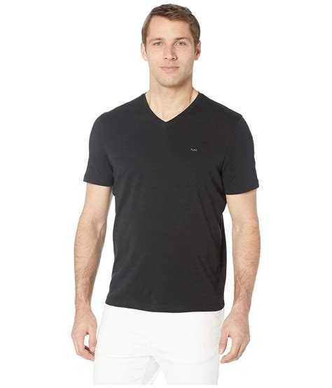 mens michael kors v neck tee|Michael Kors v neck t shirt.